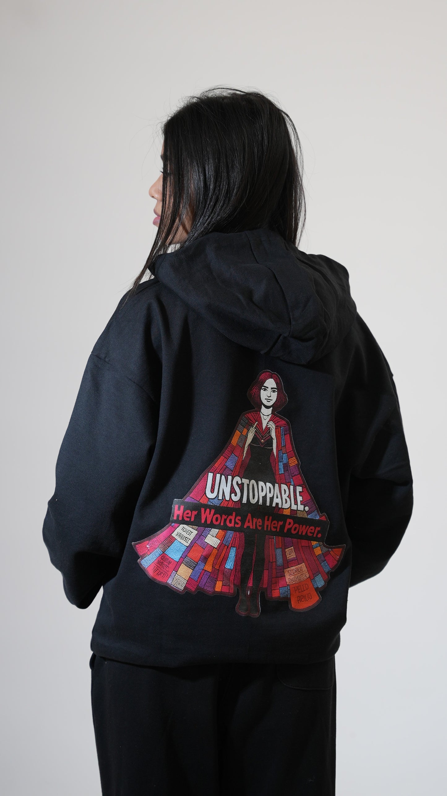 SweeTees - Her Words, Her Power Hoodie